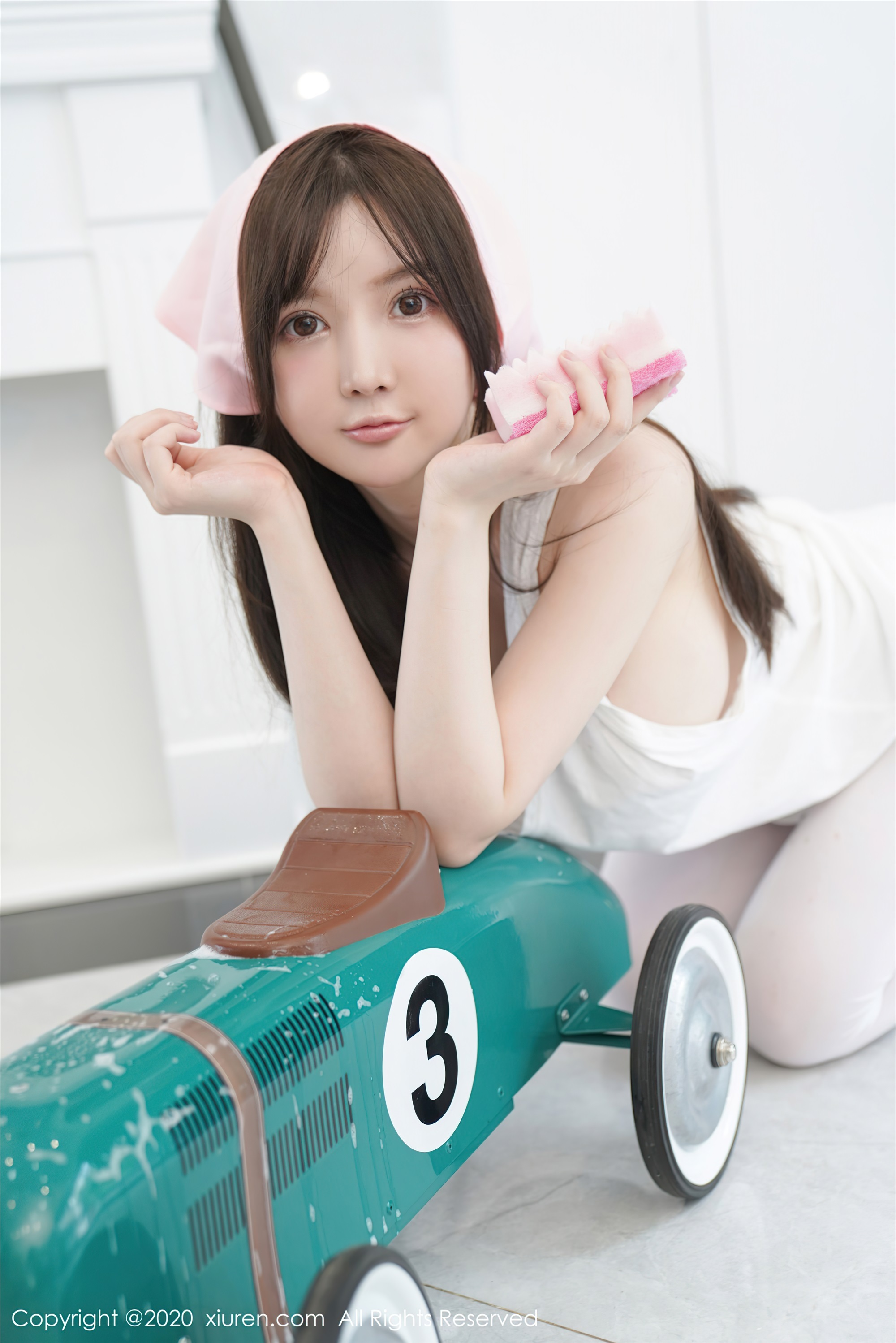 XiuRen秀人网 2020.09.14 No.2557 家政主题诱惑 糯美子mini